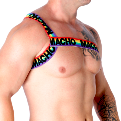 Macho - arnês romano orgulho s/m macho underwear caliente. Pt