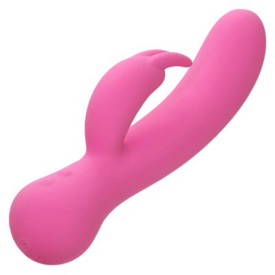 Calexotics - first time vibrador coelho recarregável rosa calexotics caliente. Pt