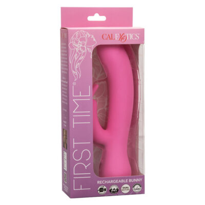 Calexotics - first time vibrador coelho recarregável rosa calexotics caliente. Pt