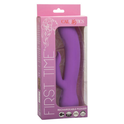 Calexotics - first time vibrador pleaser recarregável roxo calexotics caliente. Pt