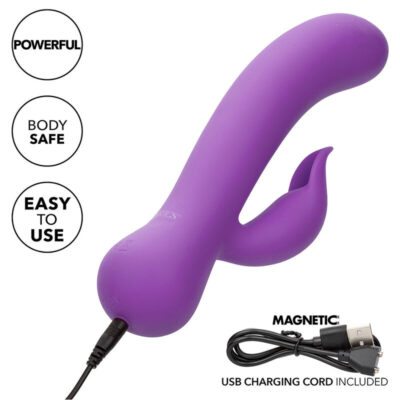 Calexotics - first time vibrador pleaser recarregável roxo calexotics caliente. Pt