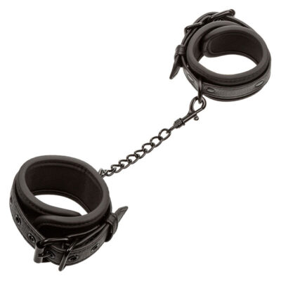 Alternative view of CALEXOTICS - NOCTURNAL PULSEIRAS DE COURO AJUSTÁVEIS PRETAS