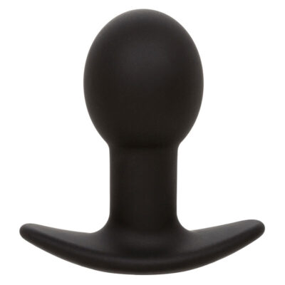 Calexotics - rock bottom plug anal 10 vibrações silicone preto calexotics caliente. Pt