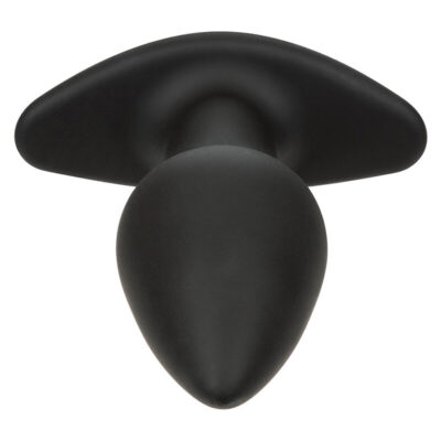 Calexotics - rock bottom plug anal perfeito 10 vibrações silicone preto calexotics caliente. Pt
