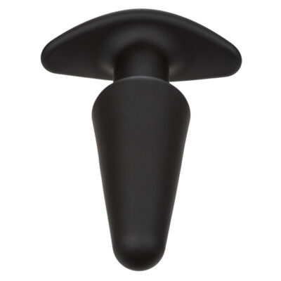 Calexotics - rock bottom plug anal cônico 10 vibrações silicone preto calexotics caliente. Pt