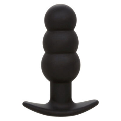 Calexotics - rock bottom plug anal com esferas 10 vibrações silicone preto calexotics caliente. Pt