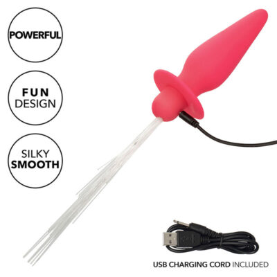 Calexotics - southern lights light up anal plug 10 vibrações silicone rosa calexotics caliente. Pt