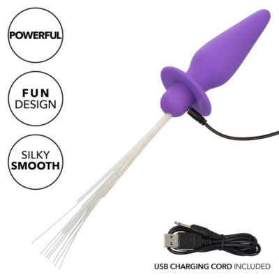 Calexotics - southern lights light up anal plug 10 vibrações silicone roxo calexotics caliente. Pt