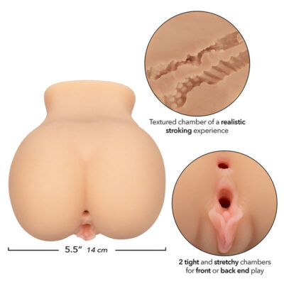 Calexotics - a filha do fazendeiro duplo masturbador realista carne calexotics caliente. Pt