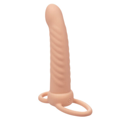 Calexotics - maxx ribbed dual penetrator 10 vibrações carne calexotics caliente. Pt