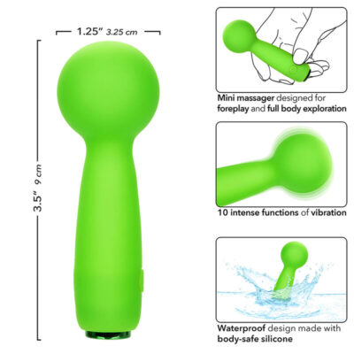 CALEXOTICS - NEON VIBES BUBBLY VIBE O MINI MASSAGEADOR 10 VIBRAÇÕES VERDE 16 Calexotics - neon vibes bubbly vibe o mini massageador 10 vibrações verde calexotics caliente. Pt