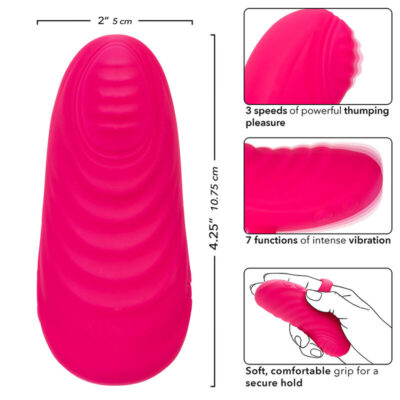 Calexotics - envy handheld rolling ball massager 7 vibrações rosa calexotics caliente. Pt
