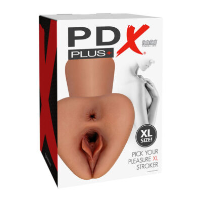 Pdx plus - pick your pleasure xl realista stroker marrom pdx plus+ caliente. Pt