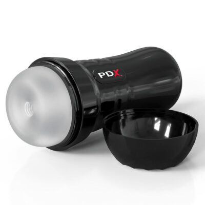 Alternative view of PDX EXTREME - SLIDE & GLIDE MASTURBADOR AUTOLUBRIFICANTE TRANSPARENTE
