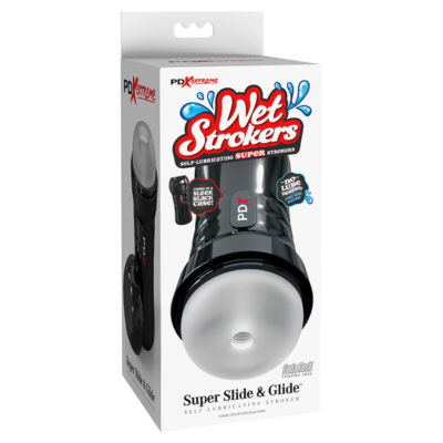 PDX EXTREME - SLIDE & GLIDE MASTURBADOR AUTOLUBRIFICANTE TRANSPARENTE 9 Pdx extreme - slide & glide masturbador autolubrificante transparente pdx extreme caliente. Pt