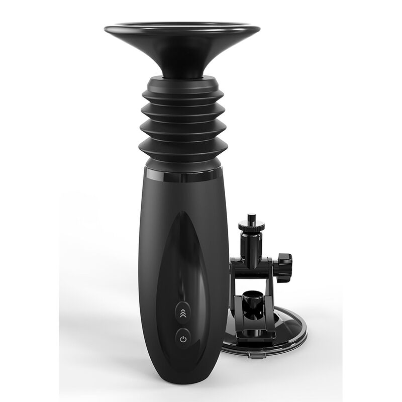 FETISH FANTASY SERIES - BODY DOCK THRUSTER DILDO CLAMP COM 7 MODOS DE EMPURRAR PRETO 1 Fetish fantasy series - body dock thruster dildo clamp com 7 modos de empurrar preto