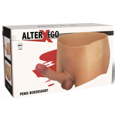 Hidden desire - alter ego boxershot com pênis 18 cm tamanho s/m hidden desire caliente. Pt