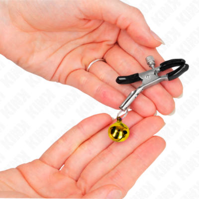 Kink - grampo de bico simples dourado 6 cm kink nipple grip caliente. Pt