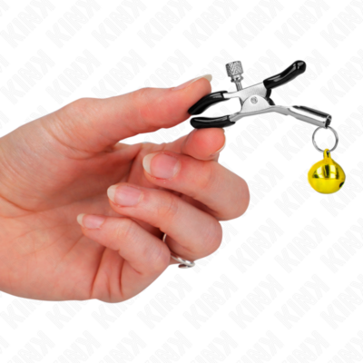Kink - grampo de bico simples dourado 6 cm kink nipple grip caliente. Pt