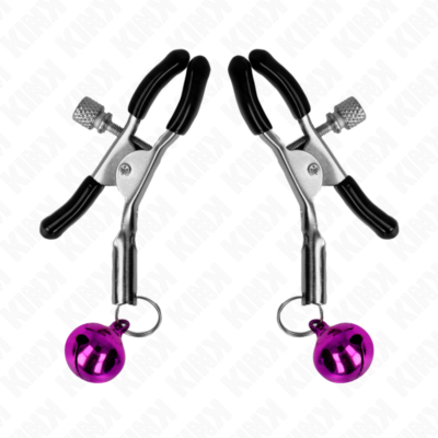 Alternative view of KINK - GRAMPO DE BICO SIMPLES ROXO 6 CM