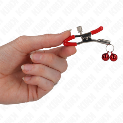 Kink - grampo de bico duplo vermelho vermelho 6 cm - image 3