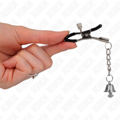 Kink - pinças pingente sino prata 6 cm kink nipple grip caliente. Pt