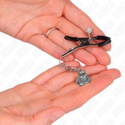 Kink - pinças pingente sino prata 6 cm kink nipple grip caliente. Pt