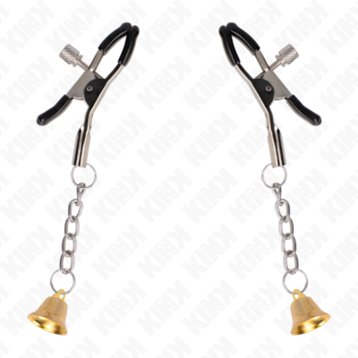 Alternative view of KINK - PINÇAS PINGENTE SINO DOURADO 6 CM
