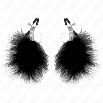 Alternative view of KINK - GRAMPO DE PENA PARA BICOS PRETO 7 CM