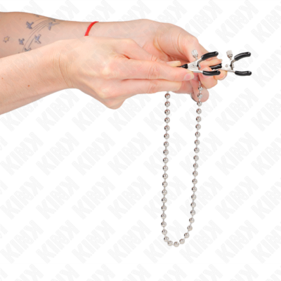Kink - grampos de bico de corrente de contas 30 cm kink nipple grip caliente. Pt