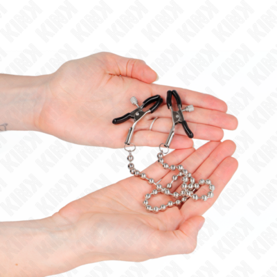 Kink - grampos de bico de corrente de contas 30 cm kink nipple grip caliente. Pt