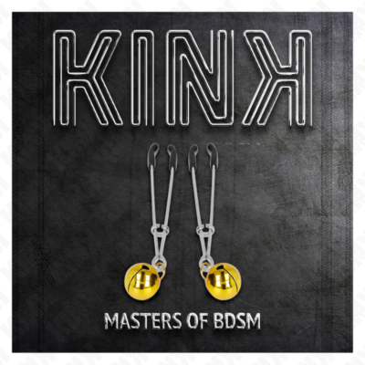 Kink - pinças de bino finas ouro 7 cm kink nipple grip caliente. Pt