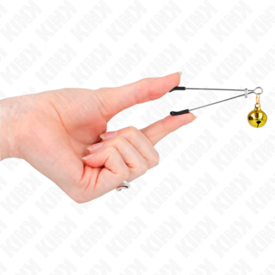 Kink - pinças de bino finas ouro 7 cm kink nipple grip caliente. Pt