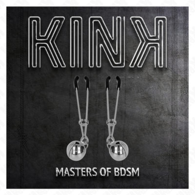 Kink - pinças de bino finas prata 7 cm kink nipple grip caliente. Pt