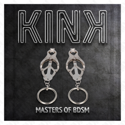 Kink - o-ring trevo japonês grampos de bico prata kink nipple grip caliente. Pt