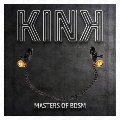 Kink - pinças de cadeia plana e sino prata 30 cm kink nipple grip caliente. Pt