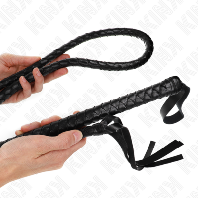 Alternative view of KINK - CHICOTE DE SERPENTE PRETO LONGO 210 CM