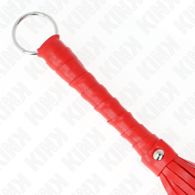 Kink - mini chicote vermelho simples 28 cm - image 4