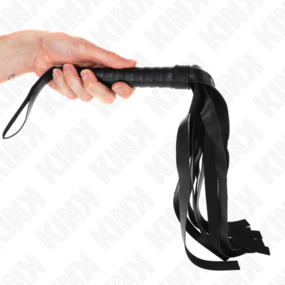 Kink - chicote de cauda larga preto 48,5 cm kink impact & touch caliente. Pt