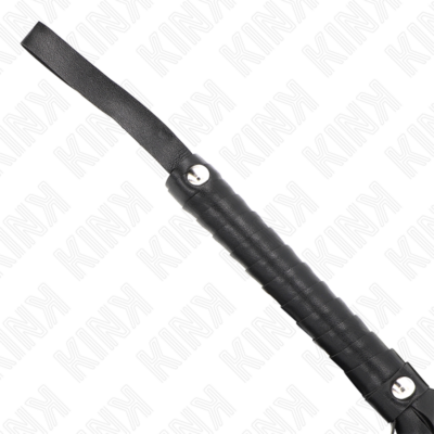 Kink - chicote de cauda larga preto 48,5 cm kink impact & touch caliente. Pt