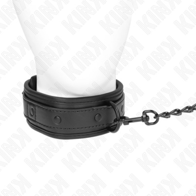 Alternative view of KINK - COLAR DE NEOPRENE BONDAGE MODELO 2 COM CINTO 78 CM AJUSTÁVEL 37,5 X 49,5 CM
