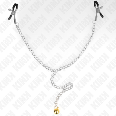 Kink - pinças de corrente com sino 30 cm kink nipple grip caliente. Pt