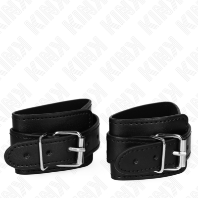 Alternative view of KINK - PROTEÇÕES DE PULSO DE MASMORRA COM BLOQUEIO PRETO AJUSTÁVEIS 21-28 CM X 5,5 CM