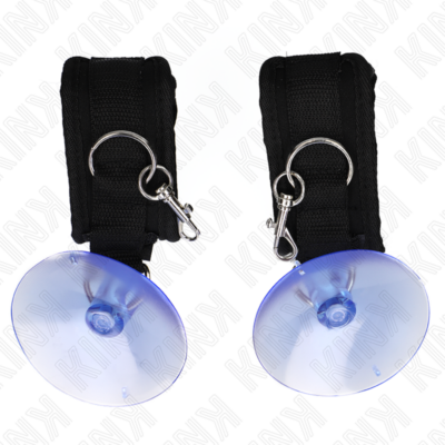 Kink - ventosas de pulso preto 29-40 cm x 5 cm kink wrist restraint caliente. Pt