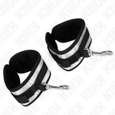 Kink - punhos de neoprene cinza 23 x 5 cm kink wrist restraint caliente. Pt