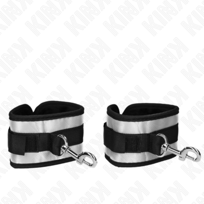 Kink - punhos de neoprene cinza 23 x 5 cm kink wrist restraint caliente. Pt