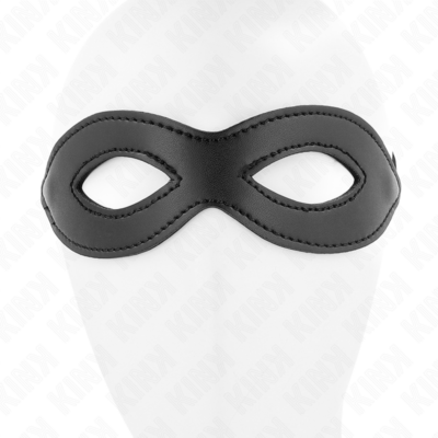 Kink - máscara de olhos com mini rebites modelo 2 20,5 x 5,5 cm kink masked allure caliente. Pt
