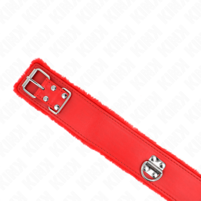 Kink - colar com trela 116 cm com pregos prata modelo 4 vermelho ajustável 40-48 cm x 6 cm kink collar & gag caliente. Pt