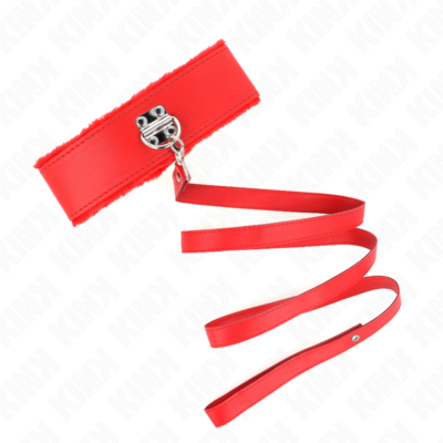 Kink - colar com trela 116 cm com pregos prata modelo 4 vermelho ajustável 40-48 cm x 6 cm kink collar & gag caliente. Pt