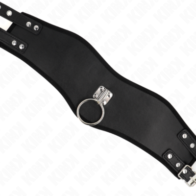Kink - colar 65 cm com alça largura ajustável 40-55 cm x 10 cm kink collar & gag caliente. Pt
